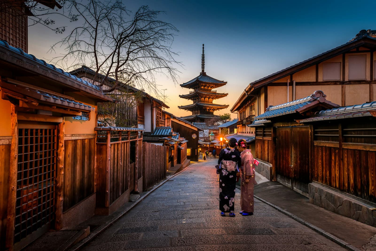 A Kyoto hillside shrine path, used as a general image for a story about an overseas search near Kyoto.