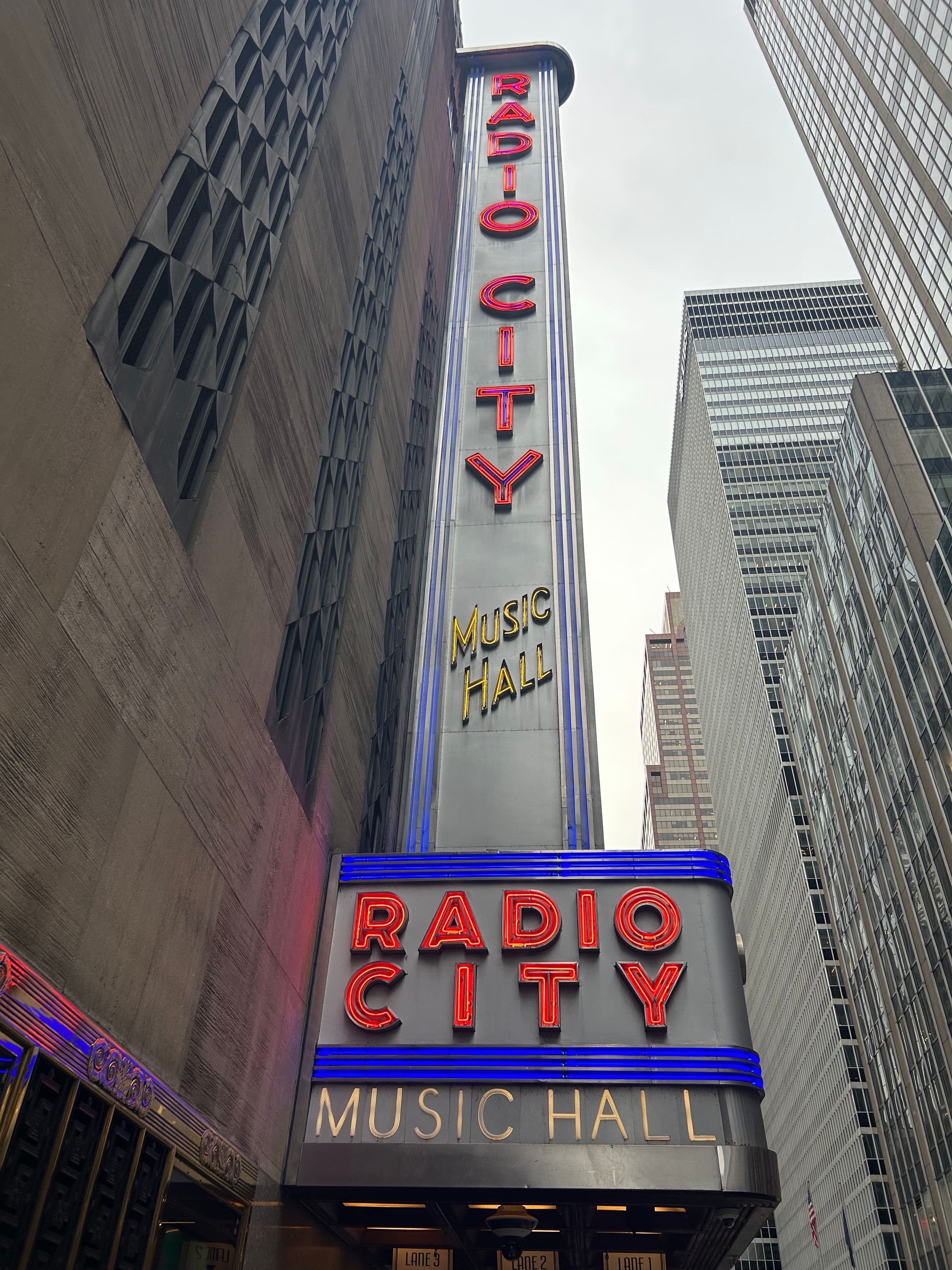 Radio City Music Hall in New York City, where the 2026 Tony Awards were held